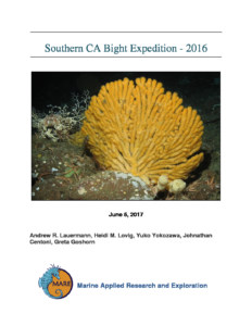 June 2017 - Oceana Deep sea Coral and Sponge 2017 Final Report 84